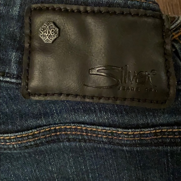 Silver Mid Skinny Jean W26 L 31 - Picture 3 of 10